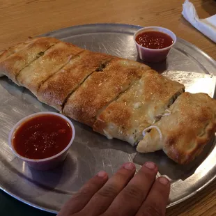 Large steak special stromboli!!!