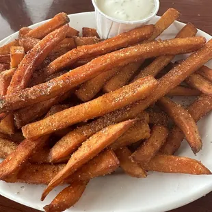 The best sweet potato fries I have ever had!