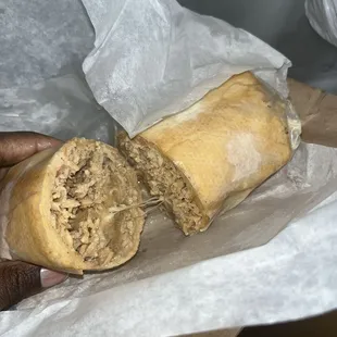 Chicken cheese steak