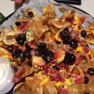 Irish Nachos with Hand Cut Potato Chips