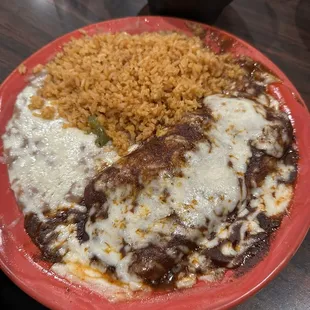 Chicken Mole Burrito