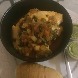 Pollo Sudado al Vino