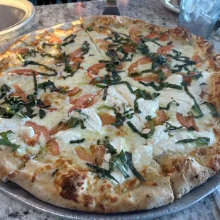 Margarita Pizza with 1/2 ricotta