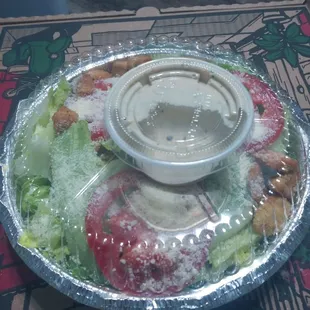 Caesar side salad