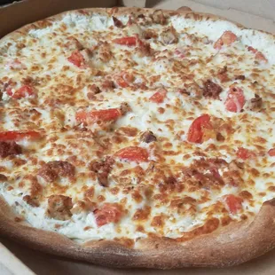 Pineapple and Bacon Pizza