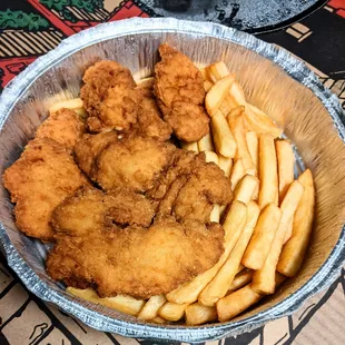 Chicken finger platter