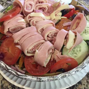 Large Antipasto salad $10.25