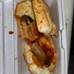 Italian sausage it was never like this before it is hard as a rock