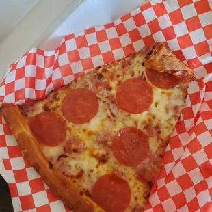 1 Slice of Pepperoni Pizza
