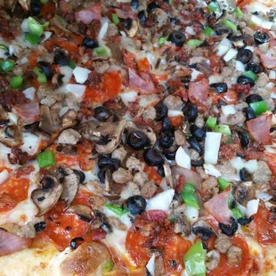 pizza, food