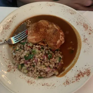 Spicy PanRoasted Jidori Chicken Breast "Diavola-Style"