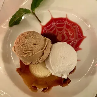 Homemade Ice Cream or Sorbet Trio