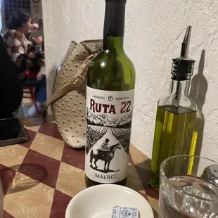 Lovely bottle of Malbec