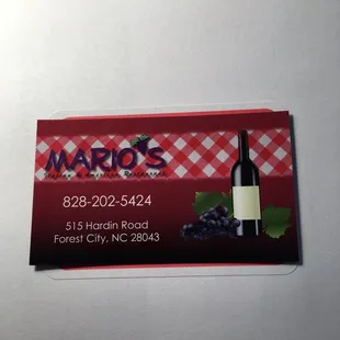Business card
