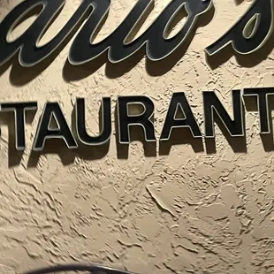 the name of the restaurant