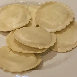 Plain cheese ravioli - still delicious