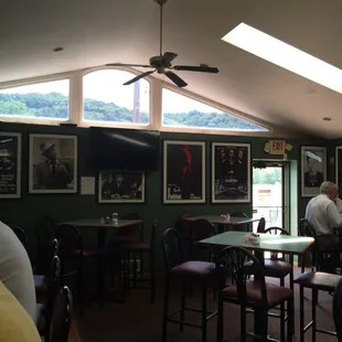 Lounge to outdoor patio. Great view.