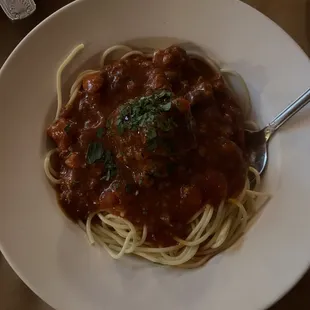 Spaghetti and Meatballs