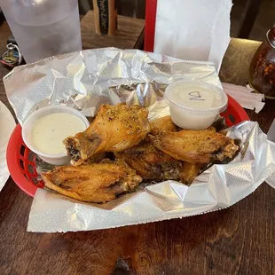 Lemon pepper wings