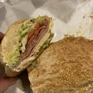 Italian Hero after sitting for a couple hours for ultimate sloppiness. AMAZING.