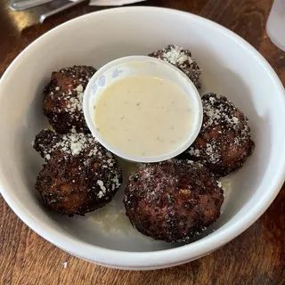 Cheesy Garlic Bread Donuts