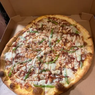 BBQ chx pizza