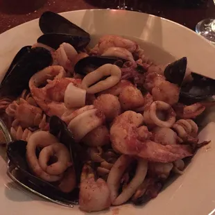 Seafood Diavola