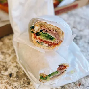 Italian spicy melt sandwich / $10.49