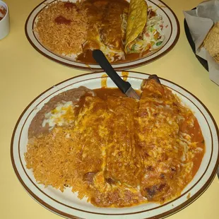Mario's Combo Plates! Yum!
