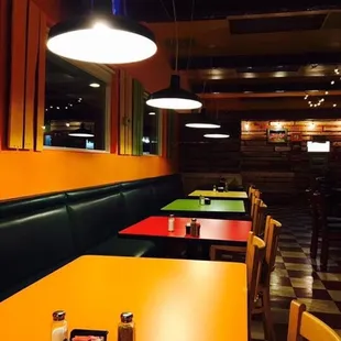 interior, sushi and sashimi