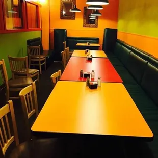 sushi and sashimi, interior