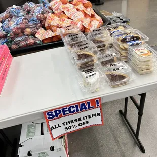 Markdown table