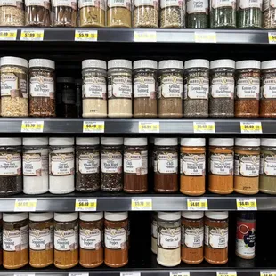 Great spice variety