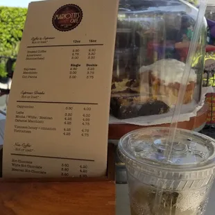 Lemonade with Mint tea. Yummy