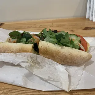 Bahn mi sandwich