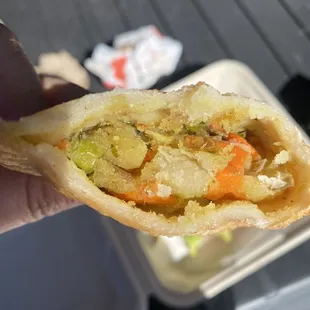 Curry empanada