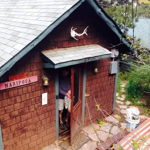 Front of Mariposa cabin