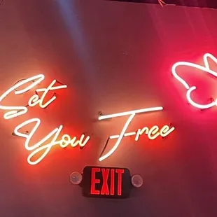 No cover charge sign!