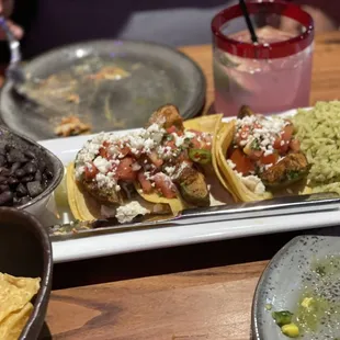 3 Crispy Avocado Tacos