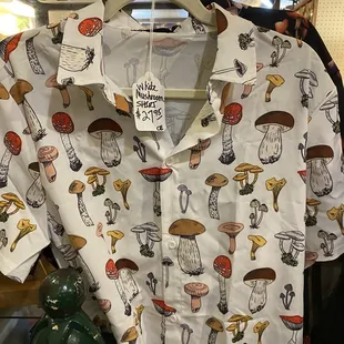 Who doesn't need a mushroom shirt!?