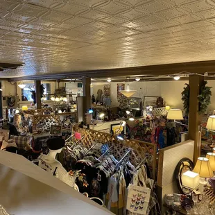 Panorama view from staircase