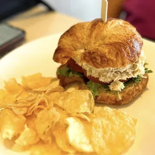 NM Classic Sandwich with Tuna Pecan Salad