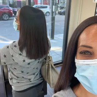 Very happy with the grays and dead ends gone and color fixed by Taj!