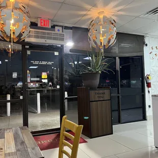 a view of a restaurant