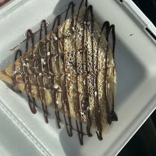 Nutella crepe