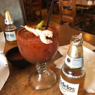 Clamato Prepared with Modelo.