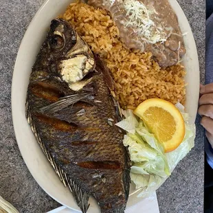 Fried Mojarra