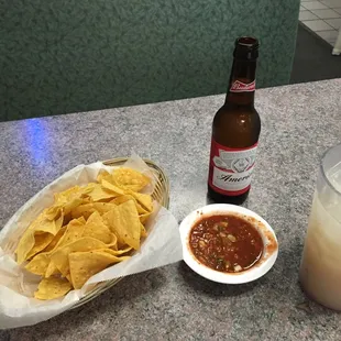 Chips &amp; spicy salsa