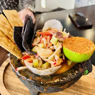 Ceviche vuelve a la vida( looks better than taste)