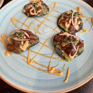 Tuna Tostada Crunchy Tostada